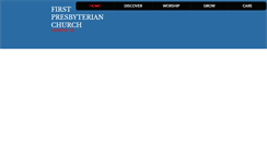 Desktop Screenshot of firstpreslaurens.org